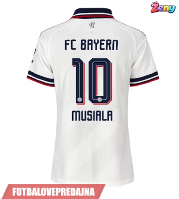 Lacne Ženy Futbalové dres Bayern Munich Jamal Musiala #10 2026-27 Krátky Rukáv - Preč